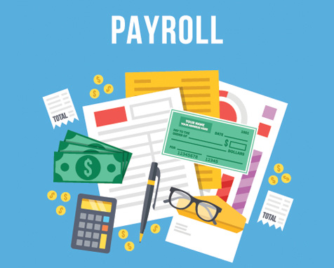 Monthly payroll processing